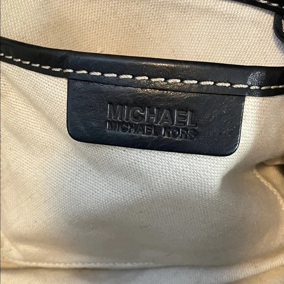 MICHAEL Michael Kors Astor Black Satchel with Silver Accents - Picture 10 of 15